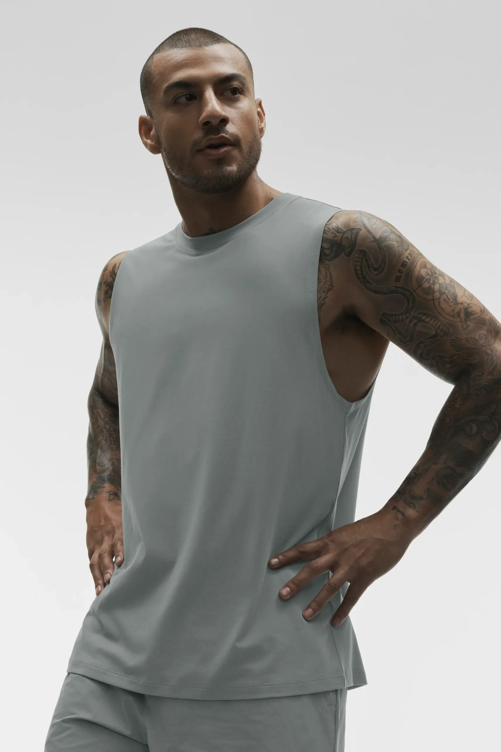 Conquer Muscle Tank - Monument