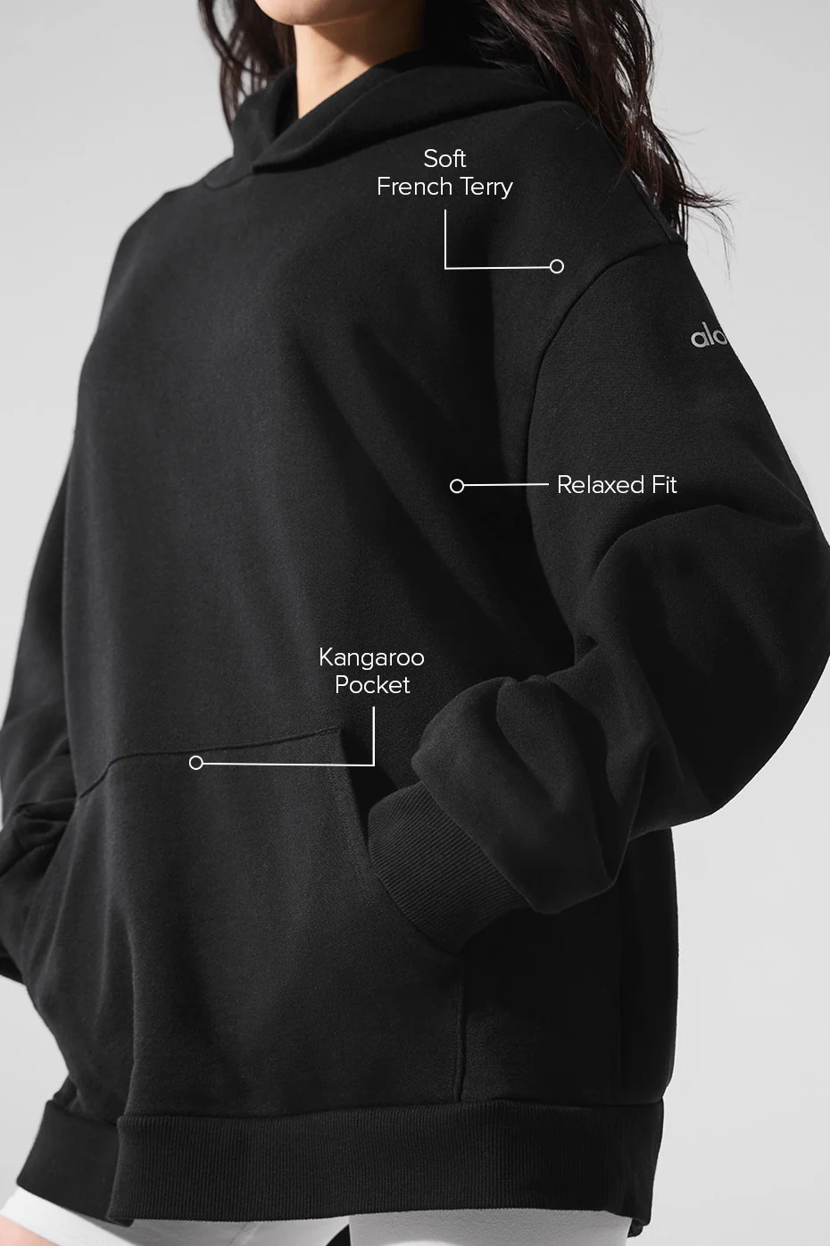 Chill Hoodie - Black - Image 2