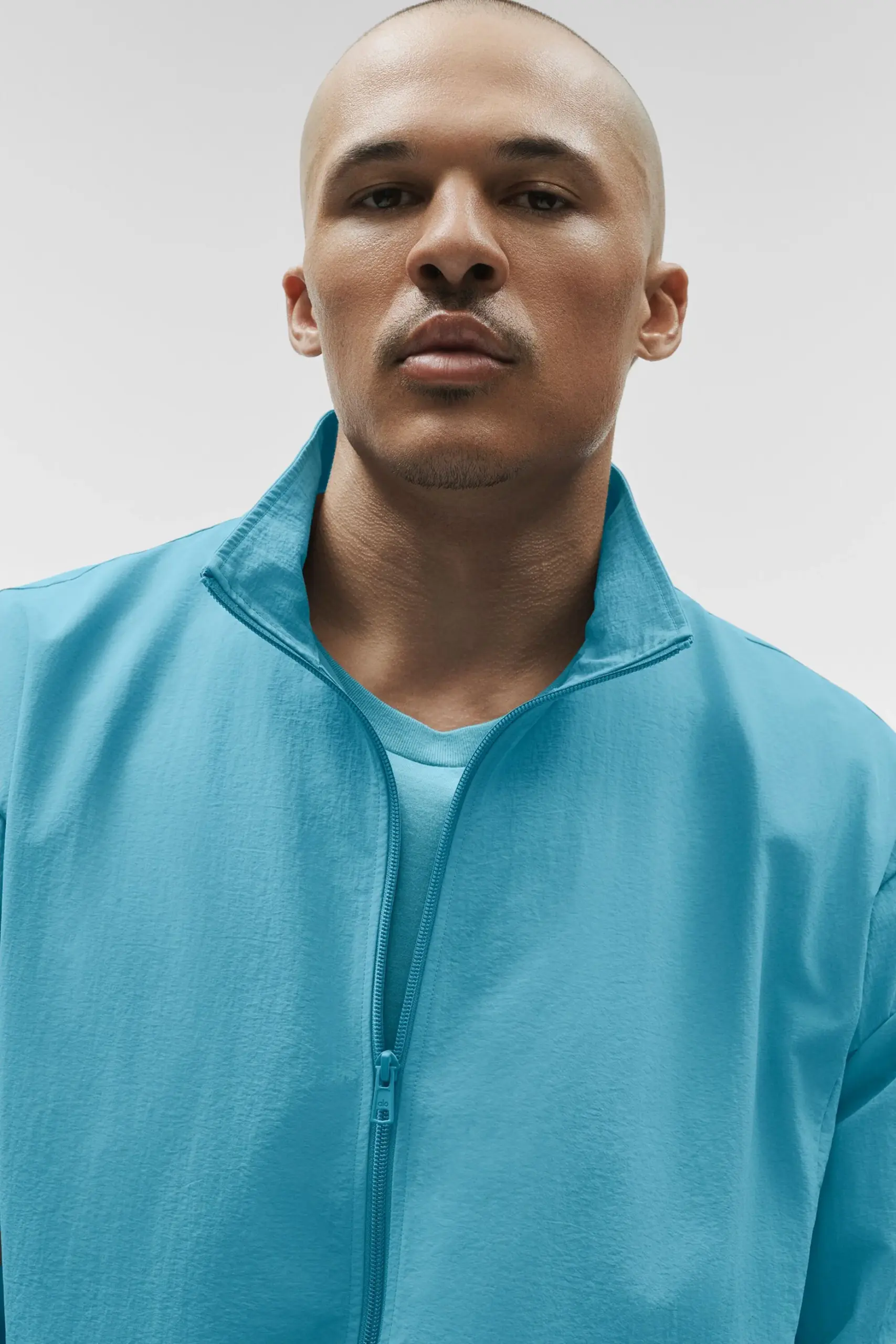 Takeaway Track Full Zip Jacket - Blue Breeze - Image 5