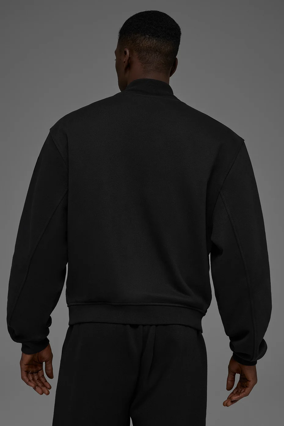 Renown Varsity Jacket - Black - Image 3