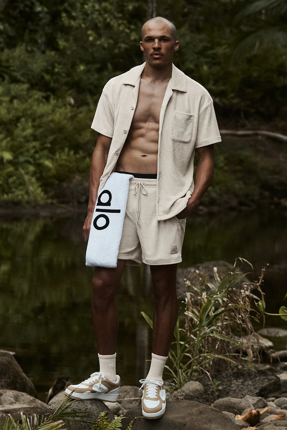 7 Coastal Terry Short - Bone - Image 6