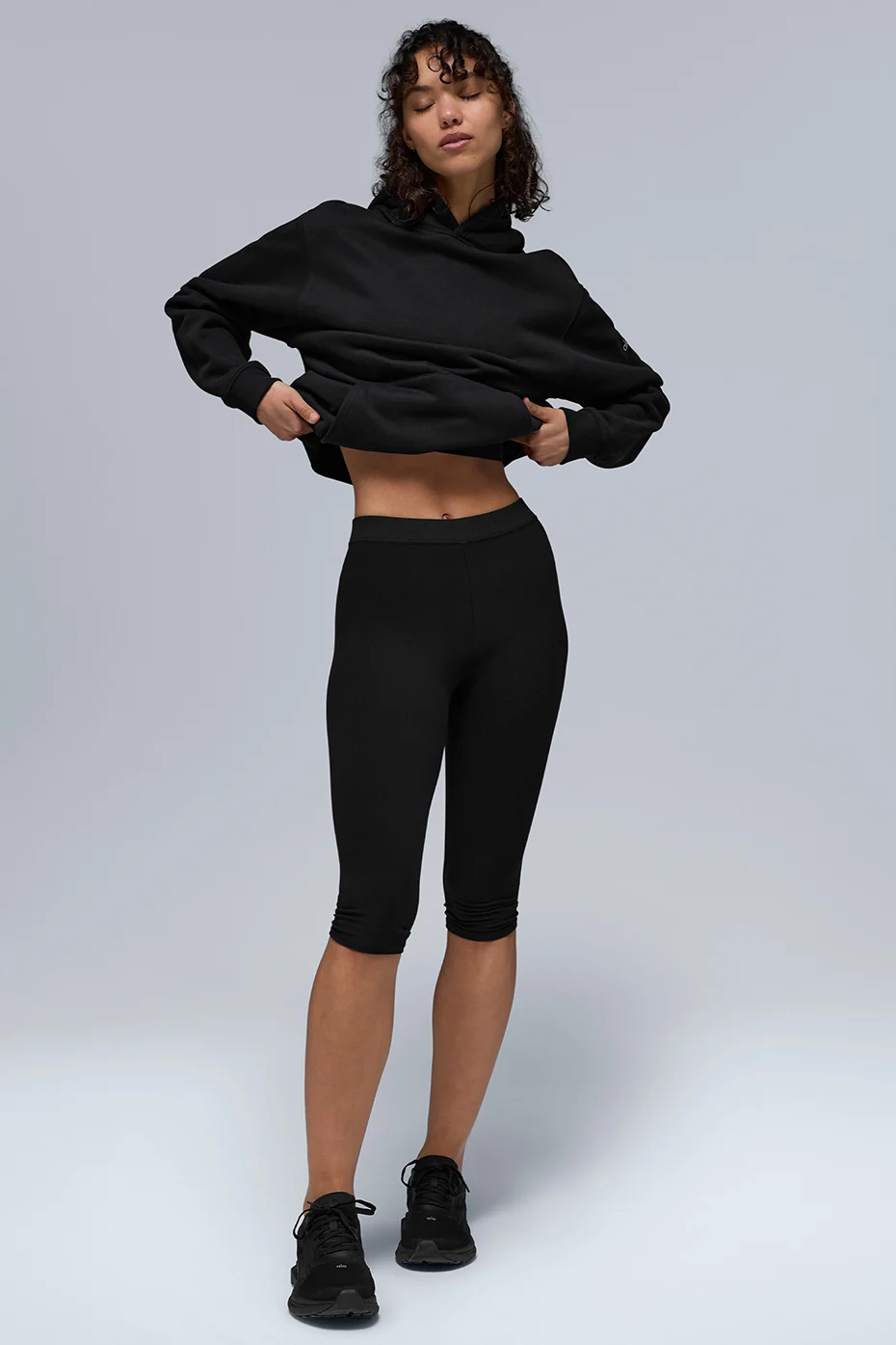 Renown Heavy Weight Hoodie - Black - Image 4