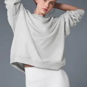 Renown Heavy Weight Crew Neck Pullover - Athletic Heather Grey
