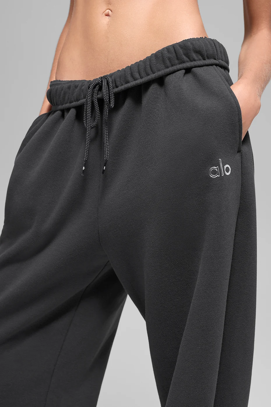 Accolade Straight Leg Sweatpant - Anthracite - Image 3