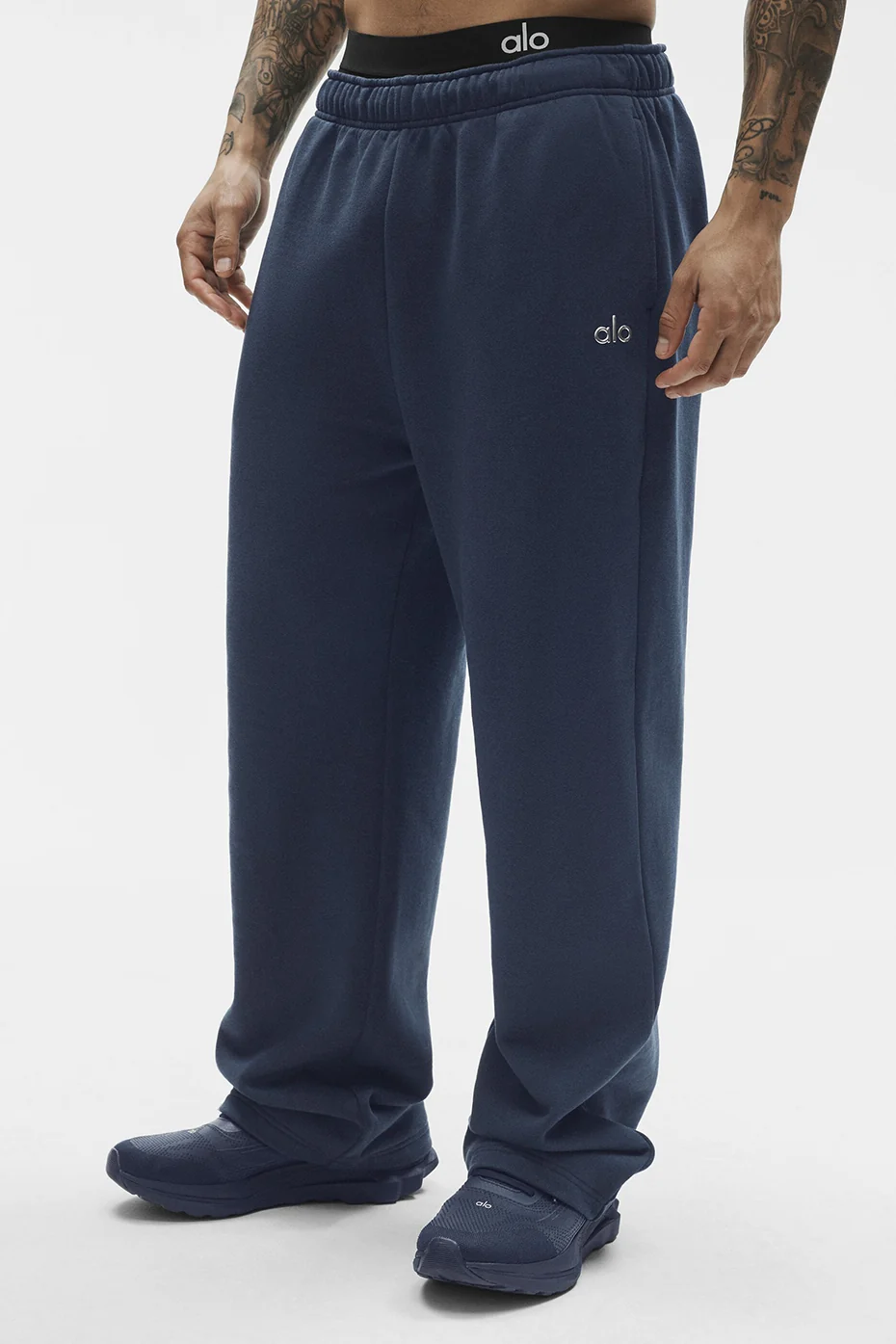 Accolade Straight Leg Sweatpant - Navy - Image 3