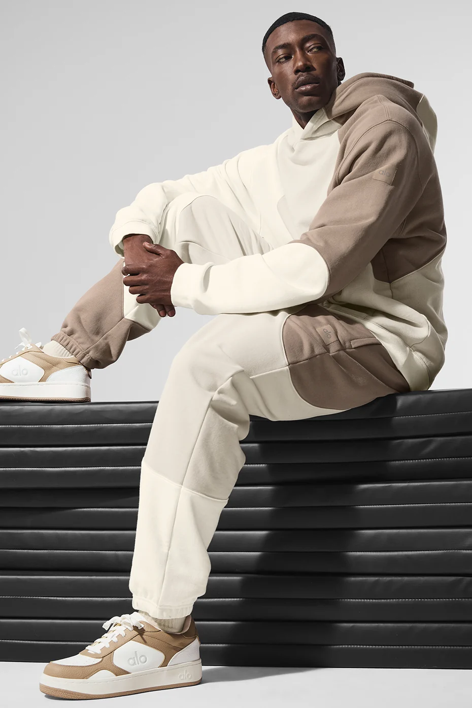 Make Waves Sweatpant - Ivory/Bone/Gravel - Image 5