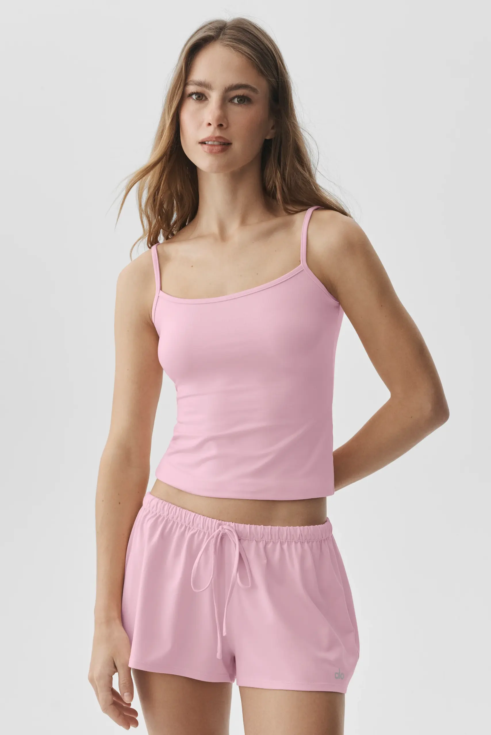 Alosoft Finesse Cami Tank - Pink Marshmallow - Image 3