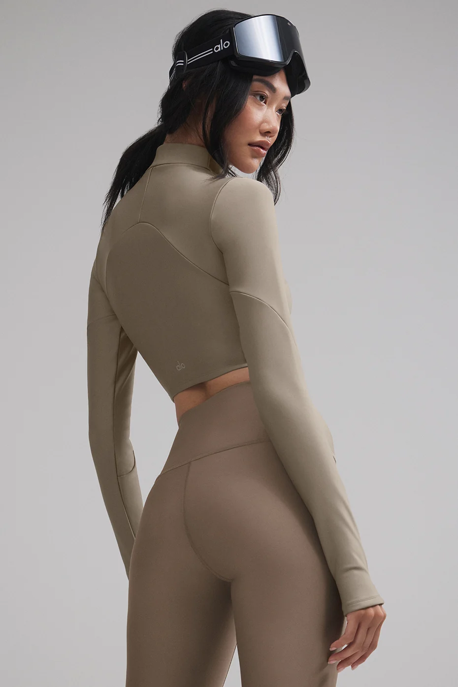 Airlift Winter Warm Ski Time Long Sleeve - Light Cocoa - Image 2