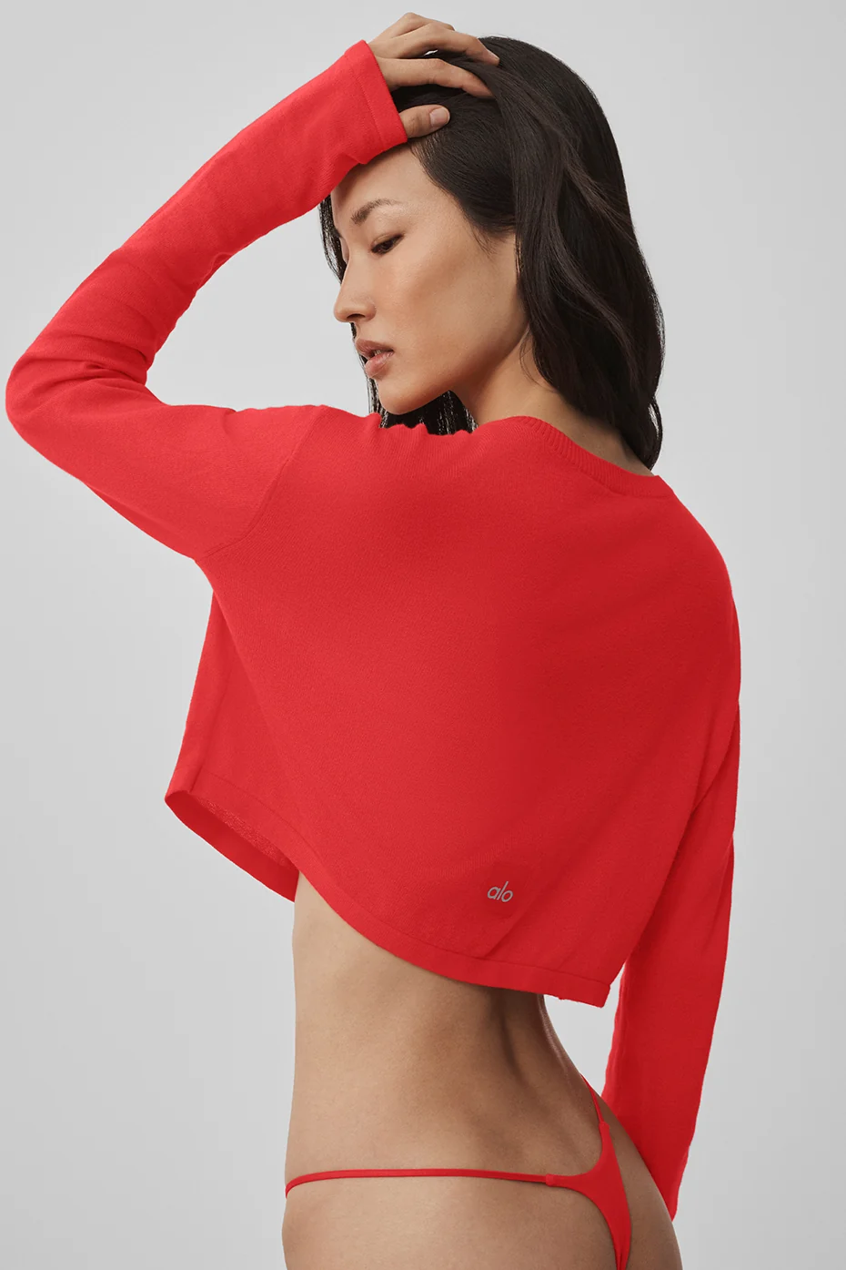 Supernatural Sweater Cardigan - Bright Red - Image 2