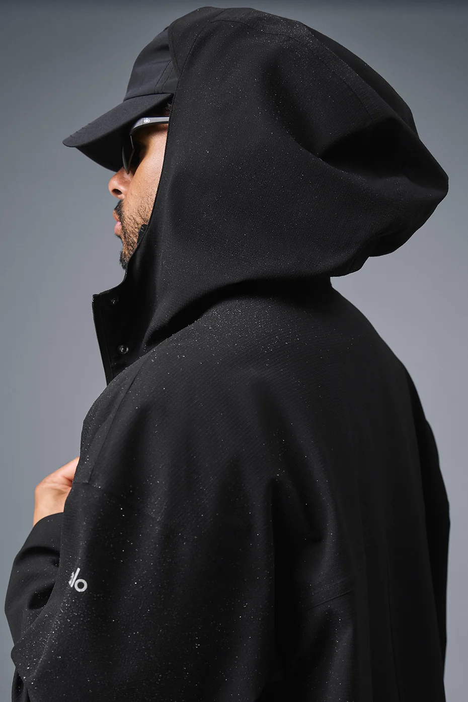 Rain Or Shine Long Coat - Black - Image 6