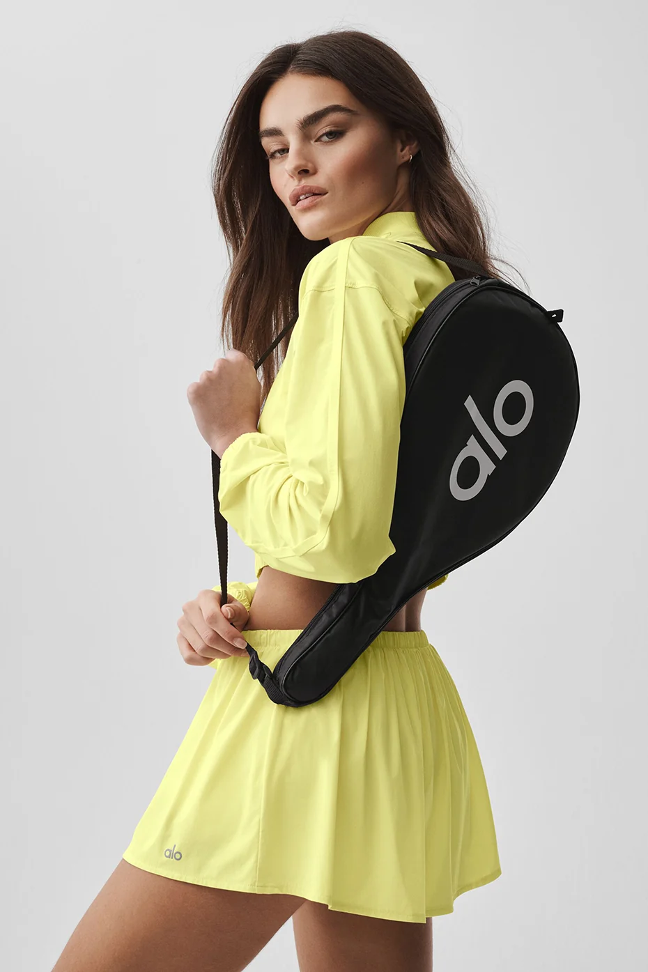 Cropped Breezy Full-Zip Cover Up - Sunshine - Image 5
