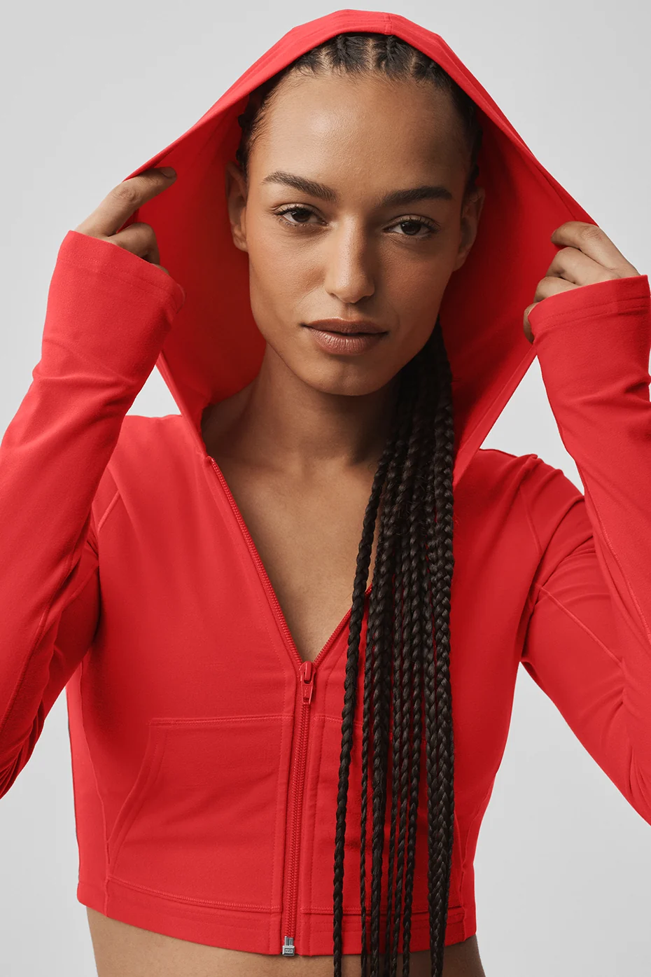 Alosoft Sincere Fitted Jacket - Bright Red - Image 4