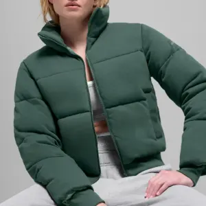 Sweatshirt Puffer - Clover Green