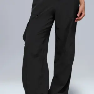 Low Rise Megastar Cargo Pant - Black