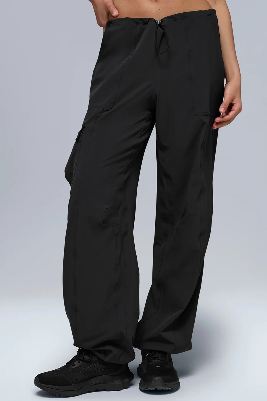 Low Rise Megastar Cargo Pant - Black