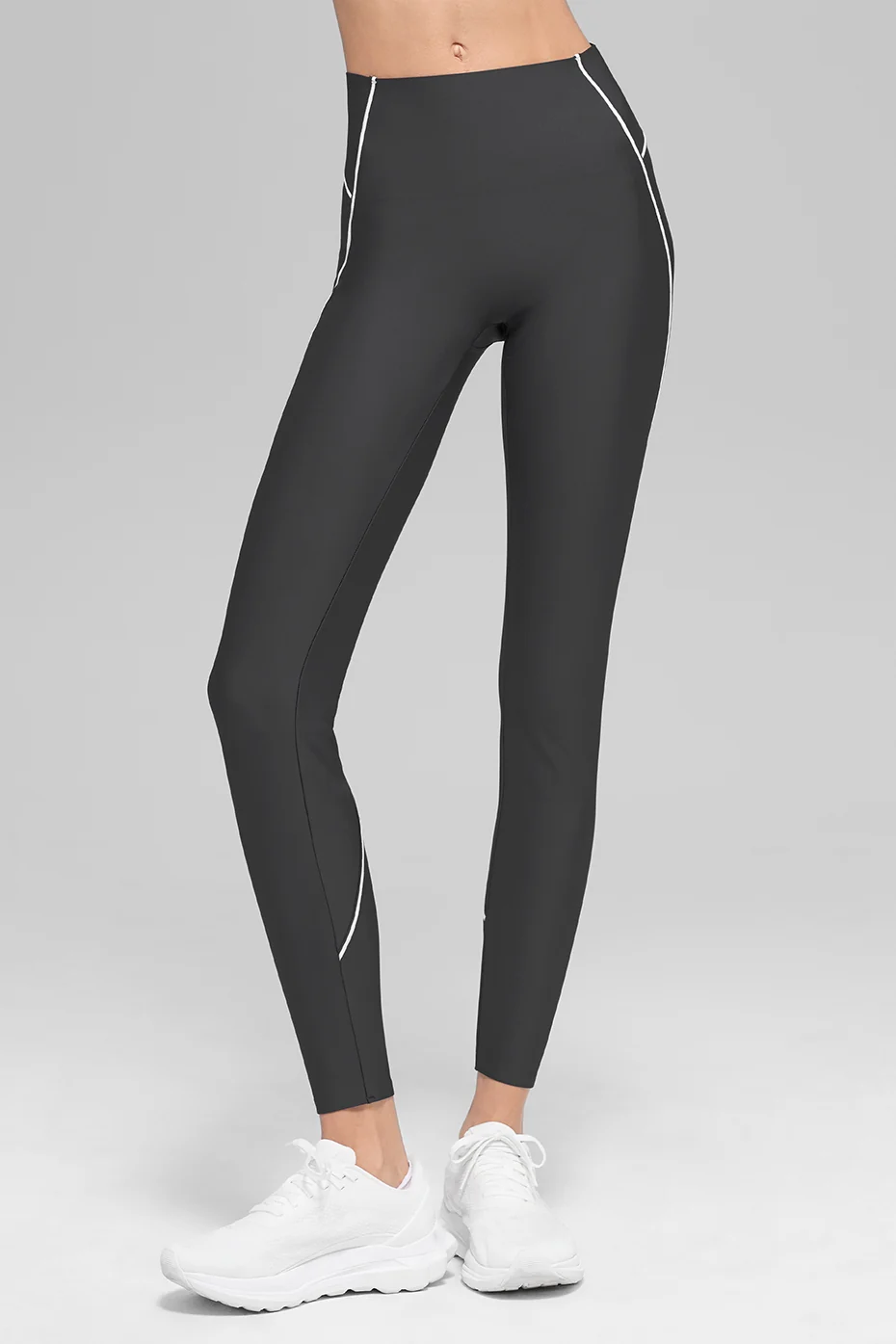 Airlift High-Waist Haven Legging - Anthracite/White - Image 3