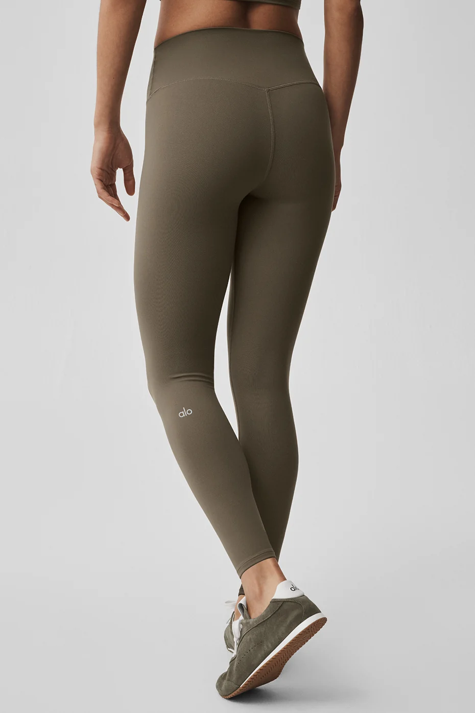 ALO Softsculpt High-Waist 7/8 Legging - Olive Tree - Image 4