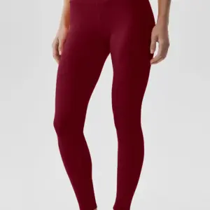 ALO Softsculpt High-Waist 7/8 Legging - Summer Romance Red