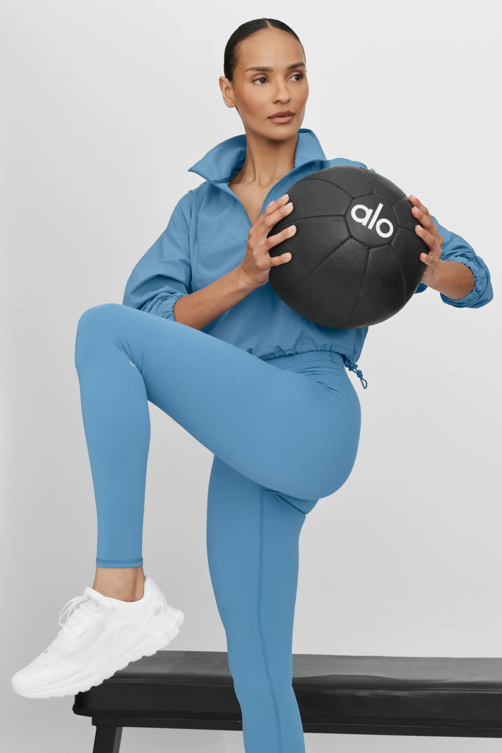 ALO Softsculpt Define Legging - California Blue - Image 4