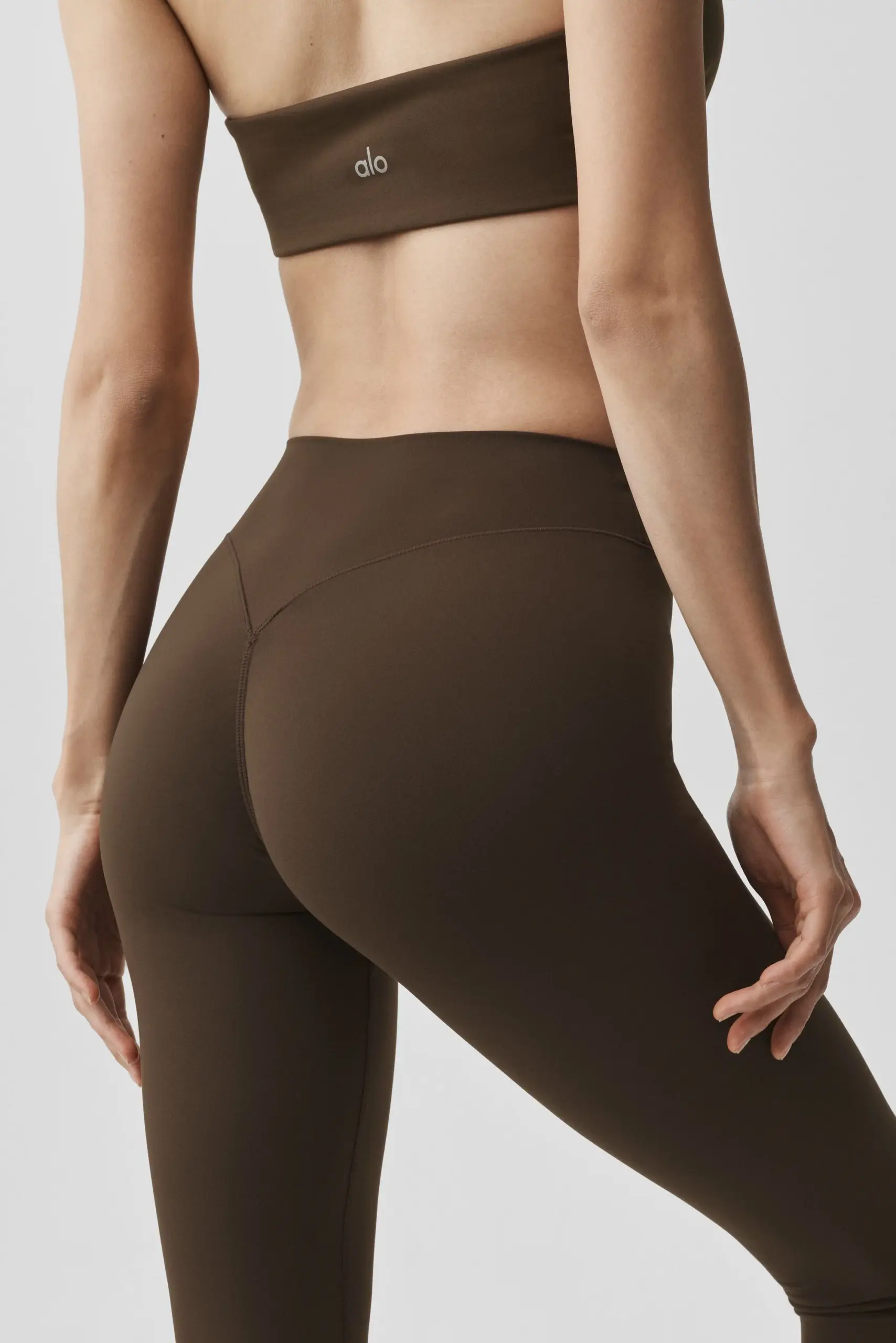 ALO Softsculpt 7/8 Define Legging - Espresso - Image 4