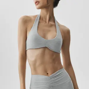 Alosoft Intuition Bra - Vintage Athletic Heather