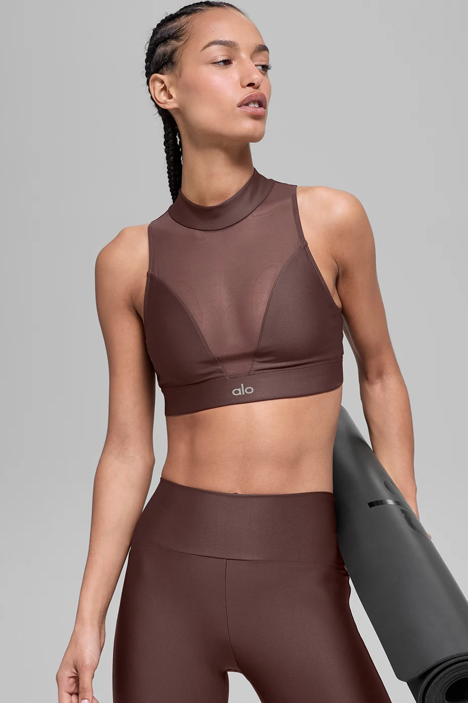 Airlift Mesh Infatuation Bra - Brownstone - Image 5